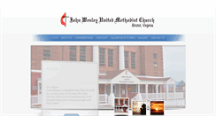 Desktop Screenshot of johnwesleyumcbristol.com