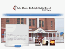 Tablet Screenshot of johnwesleyumcbristol.com